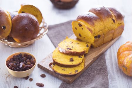 Pan brioche de calabaza