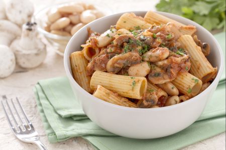 Rigatoni tierra y mar