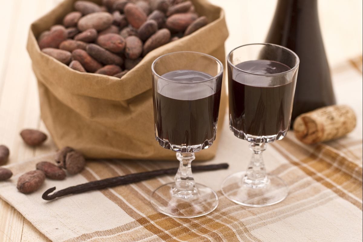 Crema de cacao y vainilla