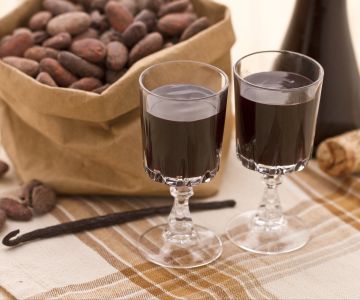 Crema de cacao y vainilla