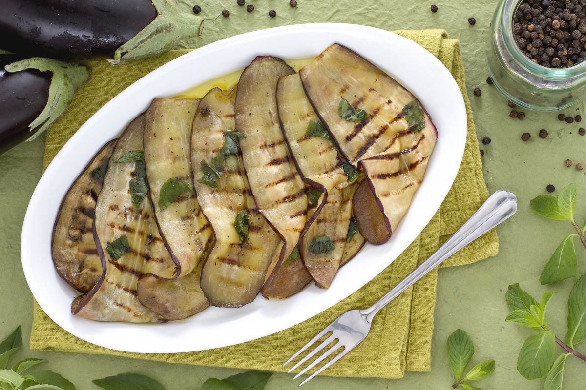 Carpaccio de berenjenas
