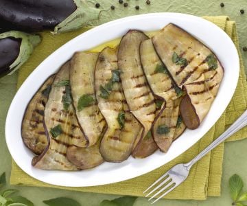 Carpaccio de berenjenas