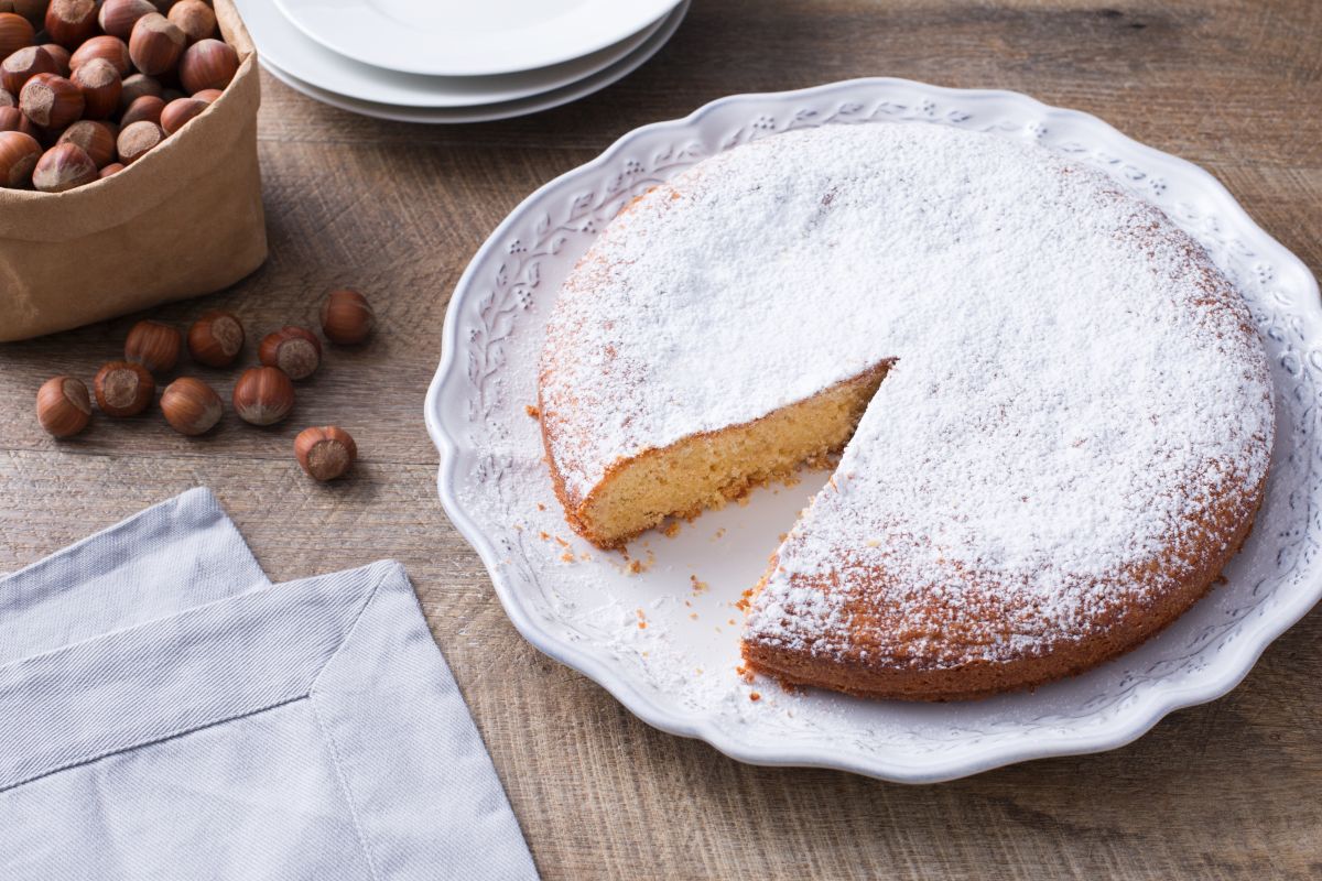 Tarta de avellanas
