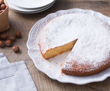 Tarta de avellanas