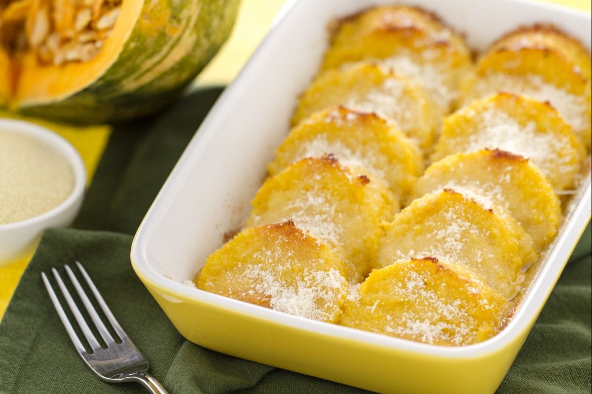Ñoquis de calabaza a la romana