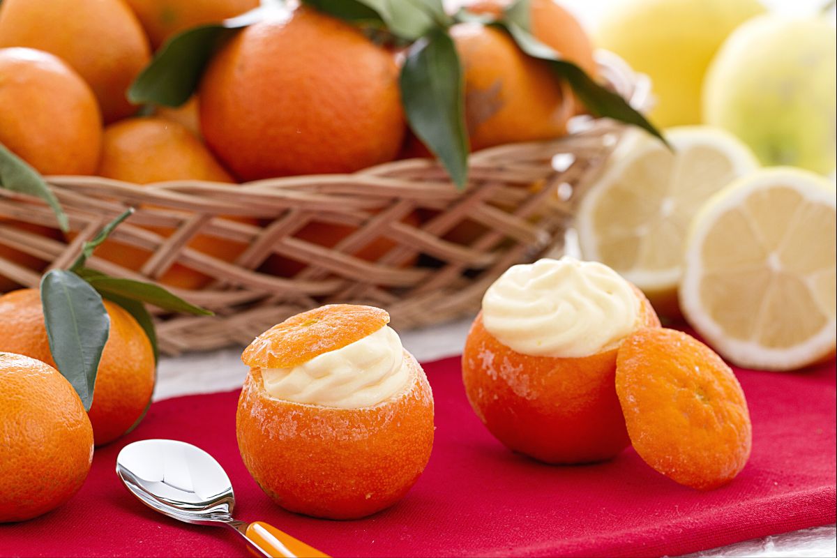 Mandarinas rellenas