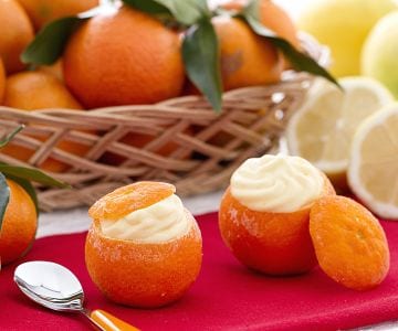 Mandarinas rellenas