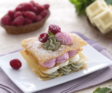 Mini milhojas de chiachierre