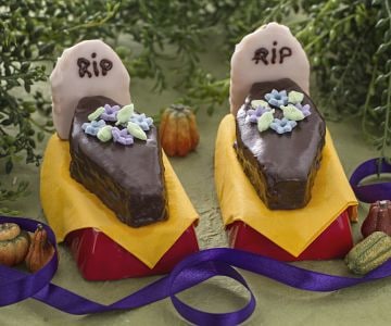 Dulces ataúdes de Halloween