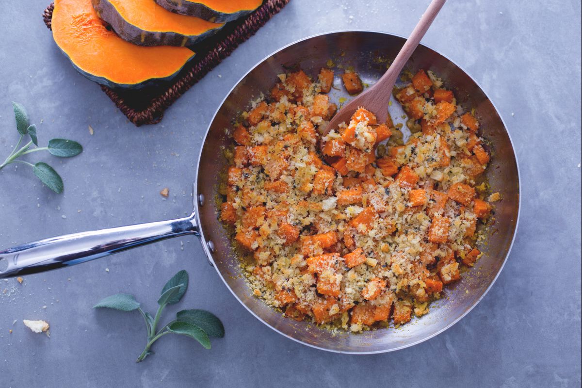 Calabaza gratinada