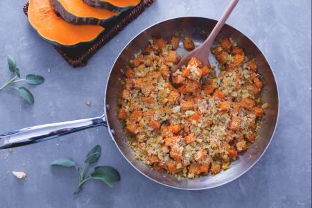 Calabaza gratinada