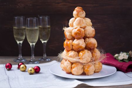 Croquembouche de Navidad