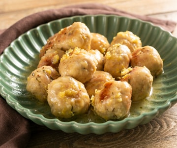 Albóndigas de pavo al limón