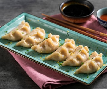 Gyoza de gambas
