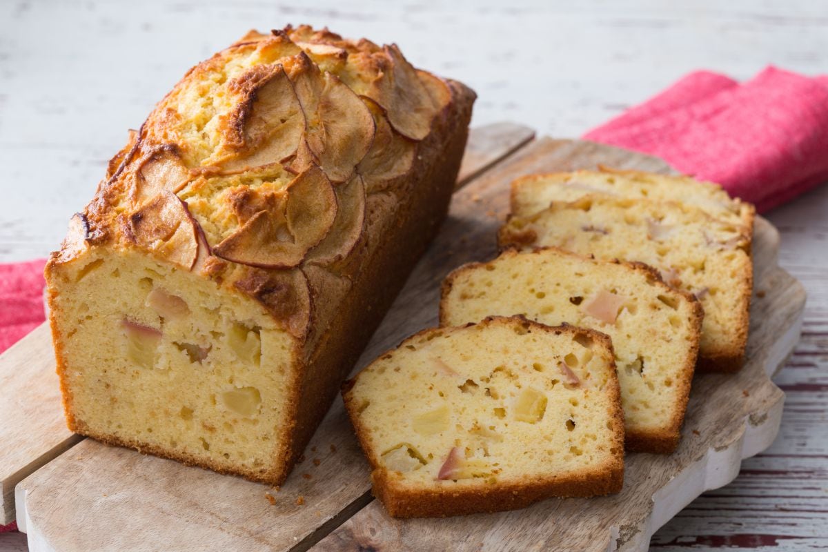 Plumcake de manzana
