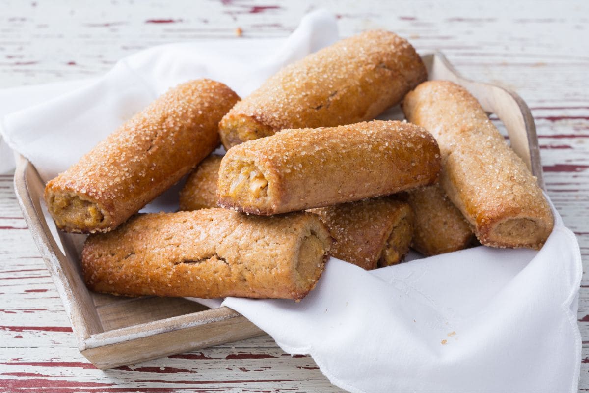 Galletas rústicas de manzana