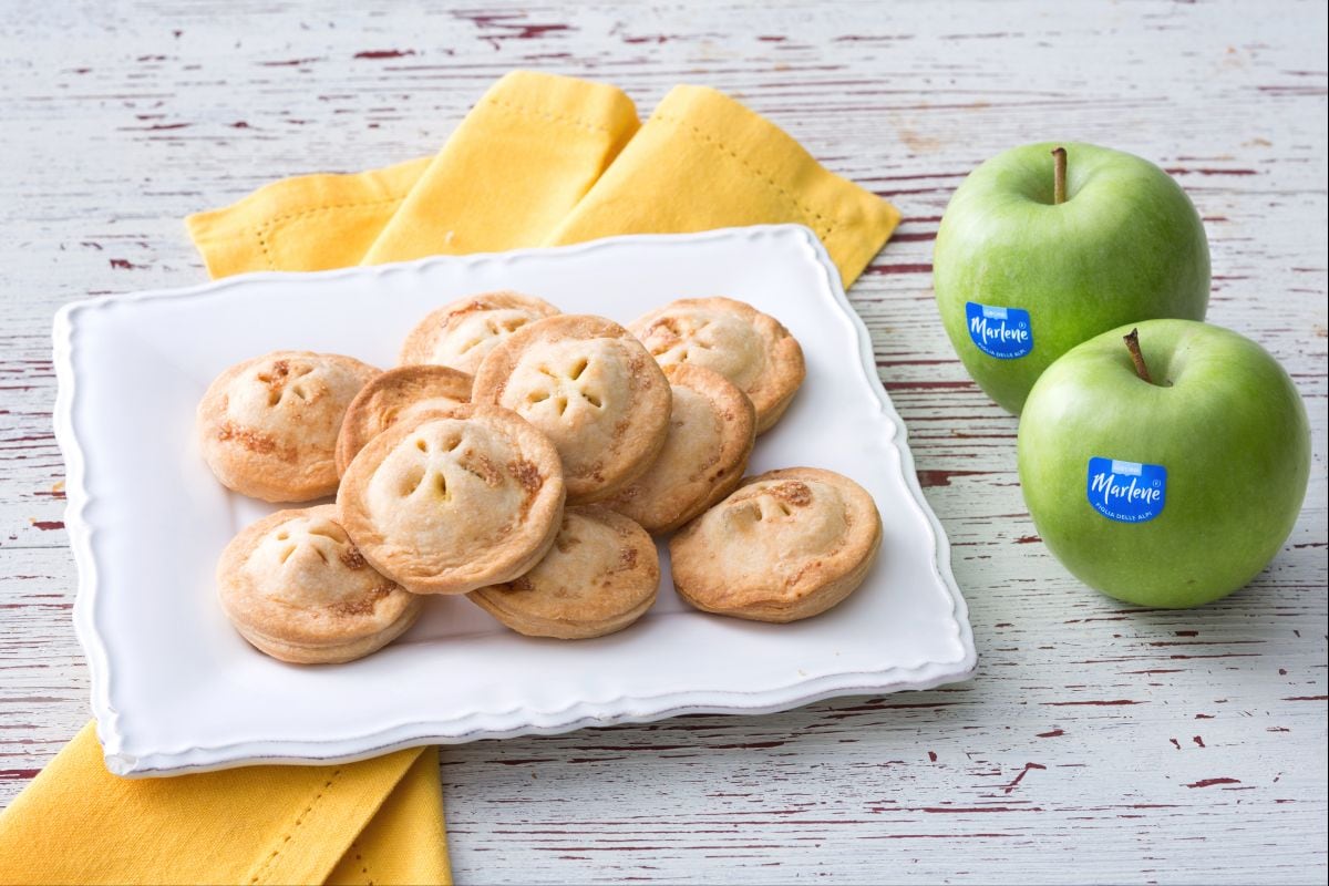 Galletas de tarta de manzana
