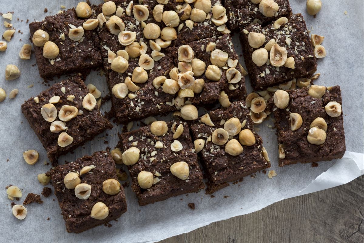 Brownie vegano