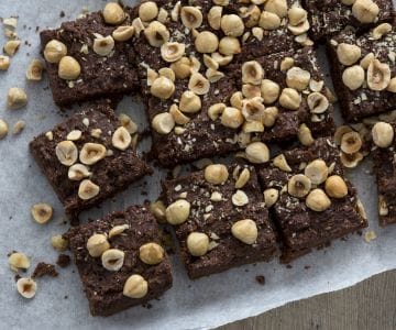Brownie vegano