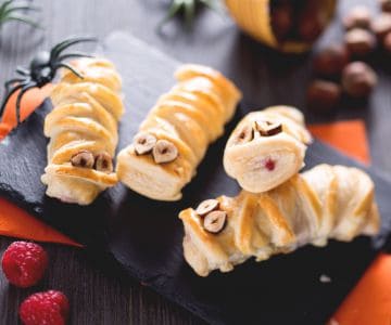Momias dulces de hojaldre