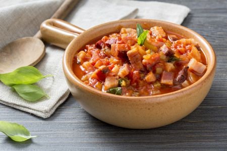 Salsa de panceta ahumada