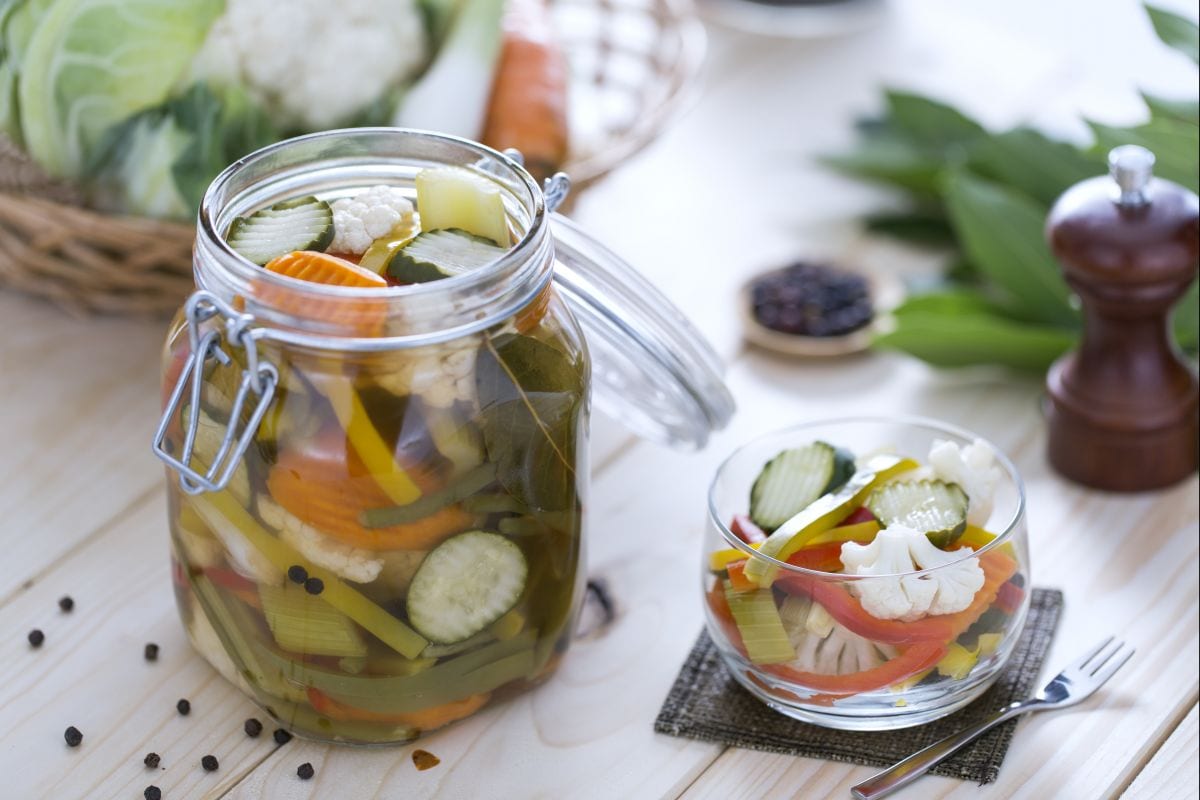 Encurtido de verduras