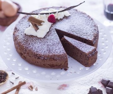 Tarta de vino tinto
