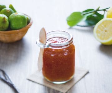 Confitura de higos y vainilla