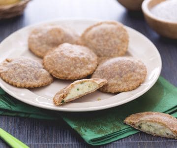 Tirtlan de patatas y ricotta