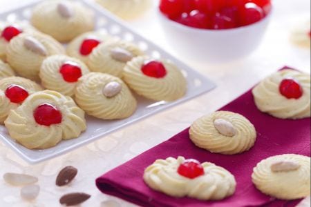 Pasta quebrada montada