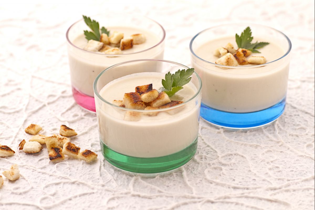 Crema de pollo