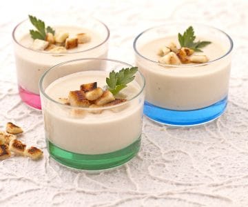 Crema de pollo