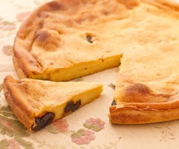Flan con ciruelas pasas (Far Breton)