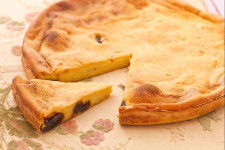 Flan con ciruelas pasas (Far Breton)