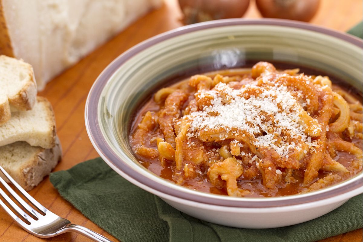Callos a la parmesana