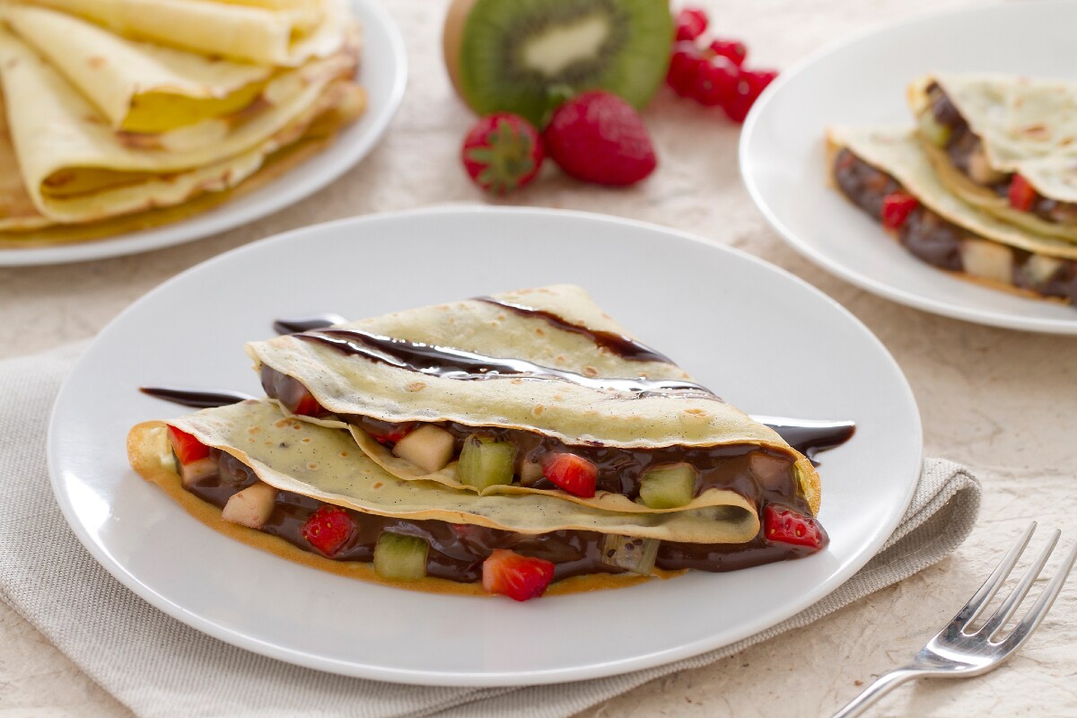 Crepe con crema de Nesquik