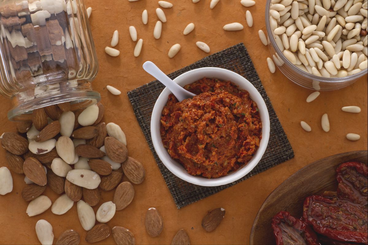 Pesto de tomates secos