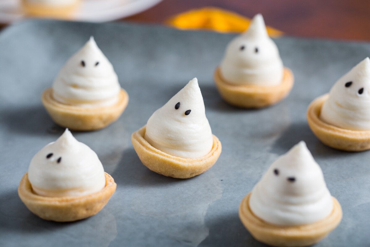 Tartaletas fantasma con Grana Padano