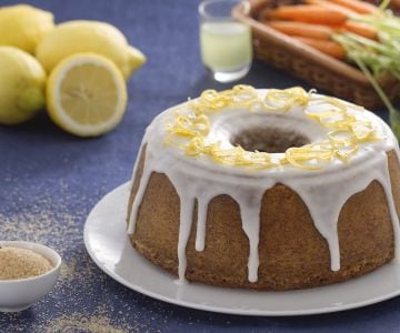 Tarta de zanahoria y limoncello