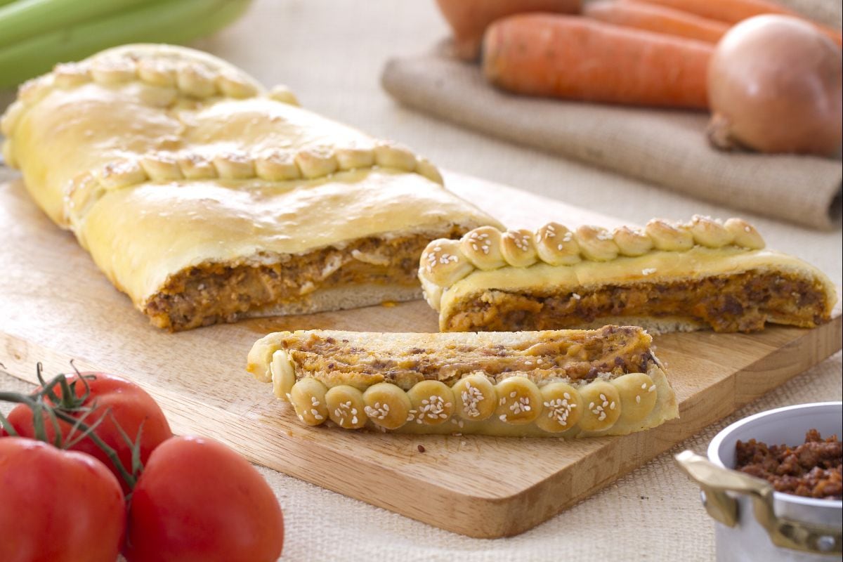 Lasaña de strudel