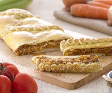 Lasaña de strudel