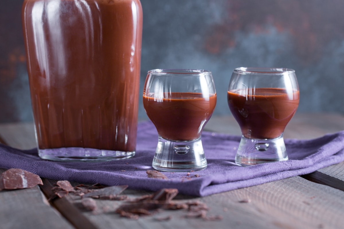 Licor de chocolate