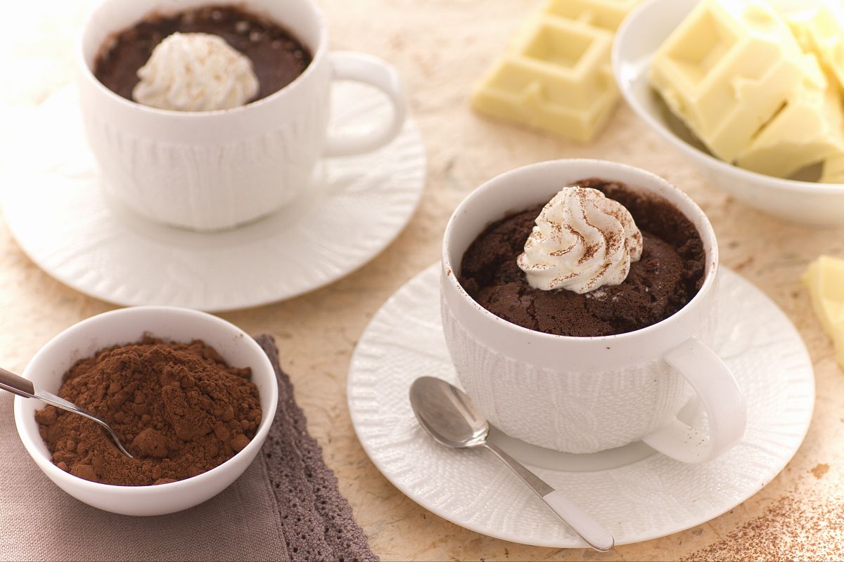 Tarta en taza (Mug cake)
