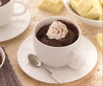 Tarta en taza (Mug cake)