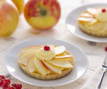 Tartaletas de manzana y canela