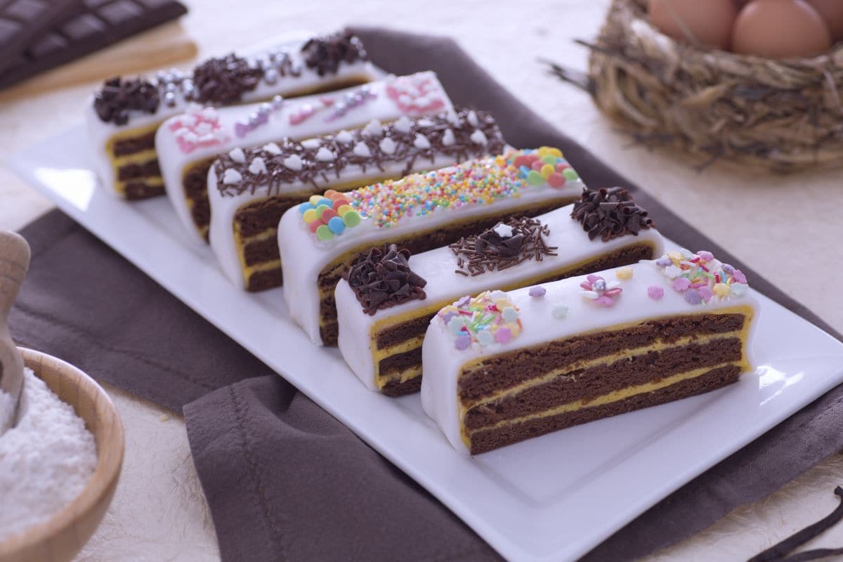 Tarta a rebanadas