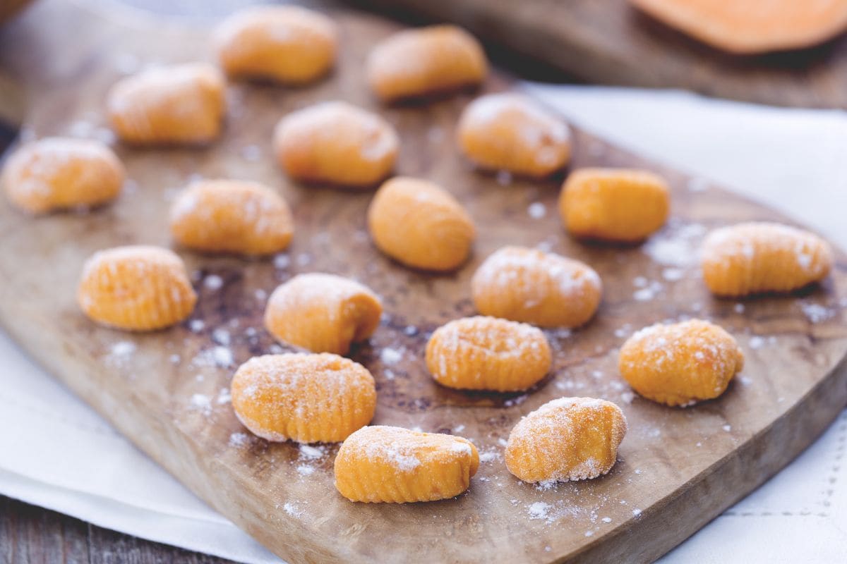 Ñoquis de batatas