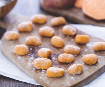 Ñoquis de batatas