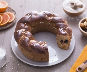 Rosca de frutas