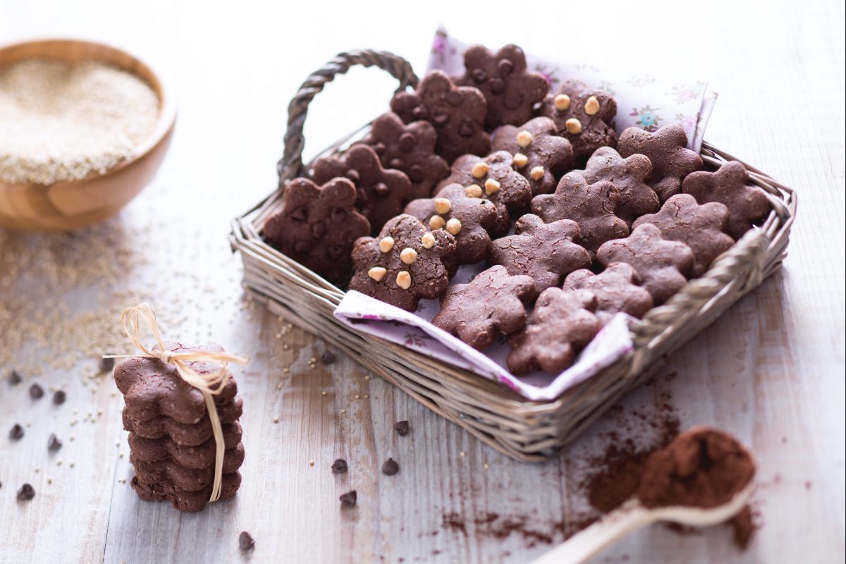 Galletas de quinoa y chocolate